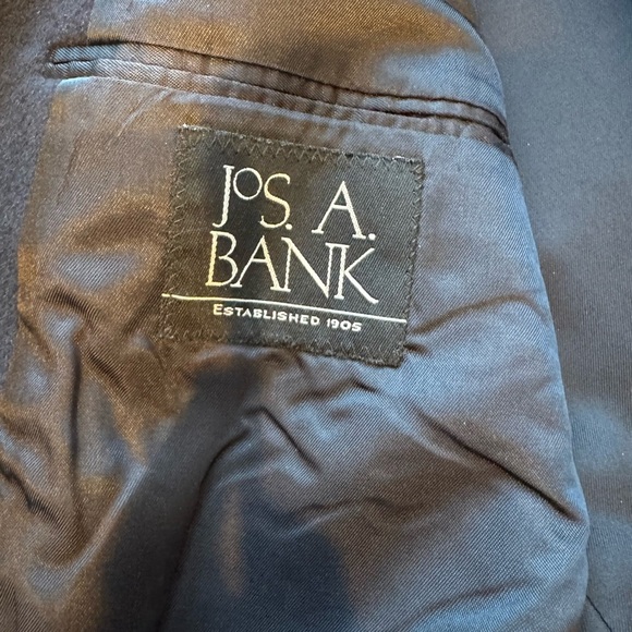 JOS A BANK NAVY 100% CASHMERE 2 BUTTON BLAZER 46L - Picture 9 of 10